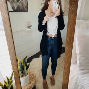 Dreamers Black Cardigan
